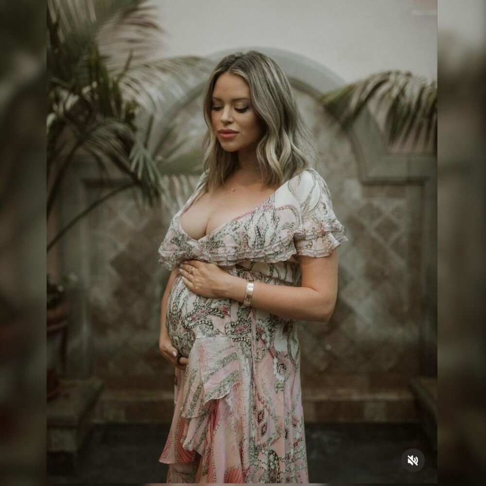 Camilla Frill Sleeve Long Dress Starship Sistas